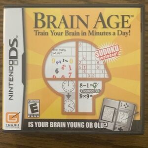 Nintendo DA Brain Age game